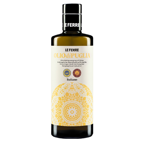 Ekstra Jomfru Olivenolie I.G.P. "OLIO DI PUGLIA" 100% Italiensk